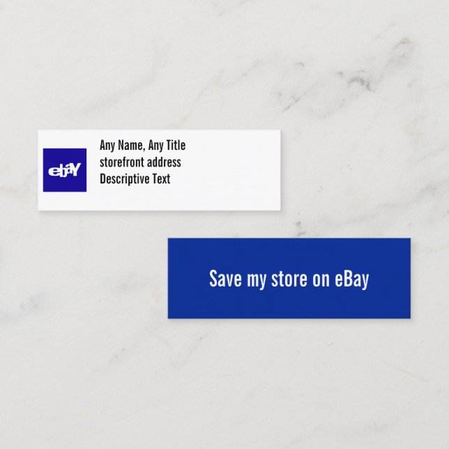 Basic Social Media Card (Front/Back)