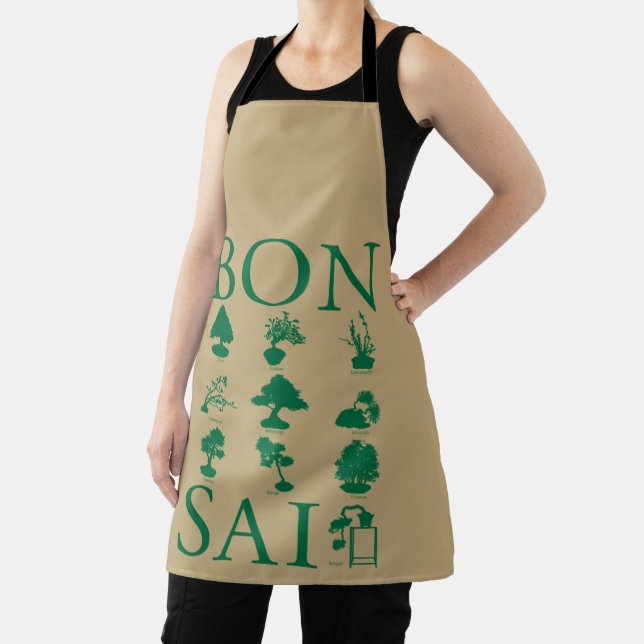 Basic Styles of Bonsai Tree Apron (Insitu)