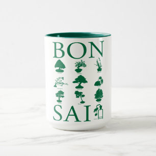 Basic Styles of Bonsai Tree Mug