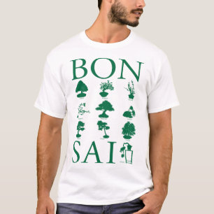 Basic Styles of Bonsai Tree T-Shirt