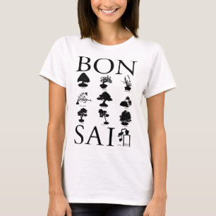 Basic Styles of Bonsai Tree T-Shirt