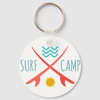 Basic Surf Key Door Key Ring