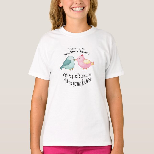 Basic T-shirt for girl (Front)