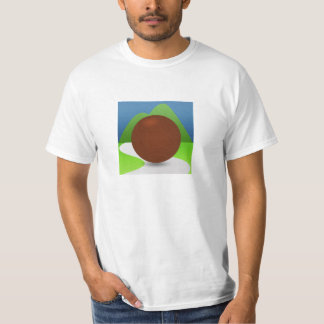 Basic t-shirt, front and back logos T-Shirt