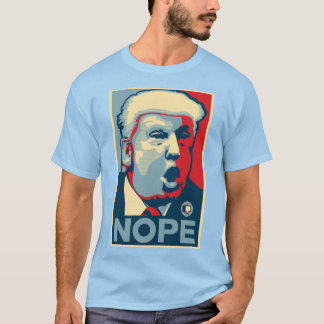Basic T-Shirt - NOPE - Light Blue