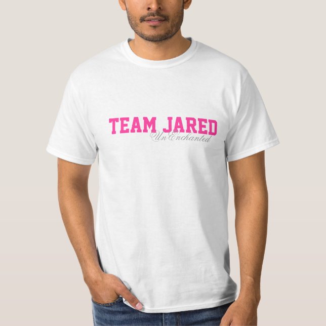 Basic Team Jared T White T-Shirt (Front)