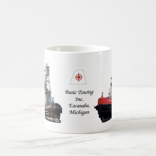 Basic towing Inc. mug (Center)