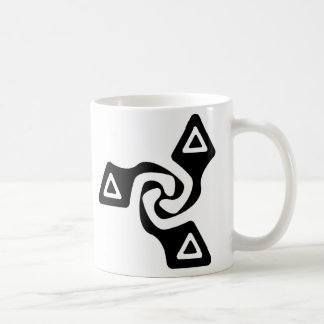Basic Tri Arrows (black) Coffee Mug