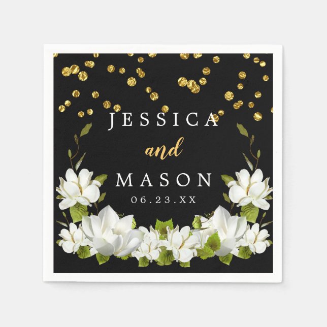 Basic Wedding Cocktail Napkins (Front)