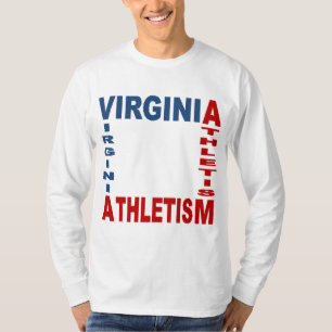 Basic white T-shirt VIRGINIA ATHLETISM