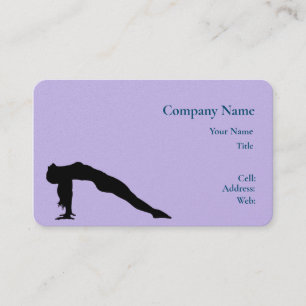 Basic white Template Business Card strech
