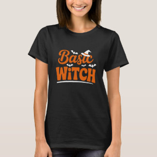 Basic Witch Funny Halloween T-Shirt