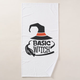 Basic Witch - Halloween Bath Towel