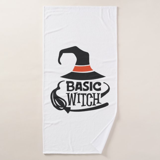 Basic Witch - Halloween Bath Towel (Bath Towel)