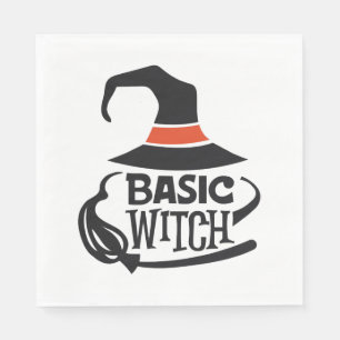 Basic Witch - Halloween Napkin