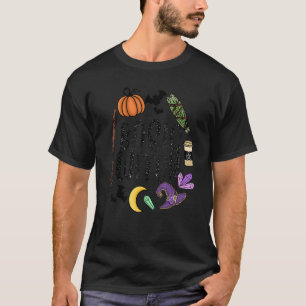 Basic Witch Hat Witches Pumpkin Moon Witchcraft Ha T-Shirt