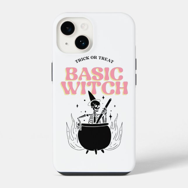 Basic Witch  iPhone Case (Back)