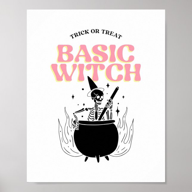 Basic Witch Poster (Front)