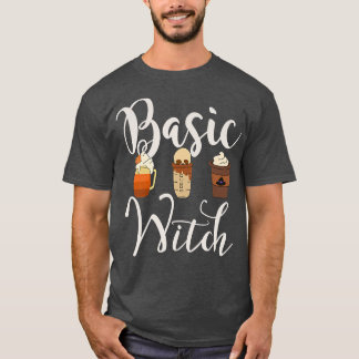 Basic Witch Pumpkin Spice Fall Coffee Premium 29 T-Shirt