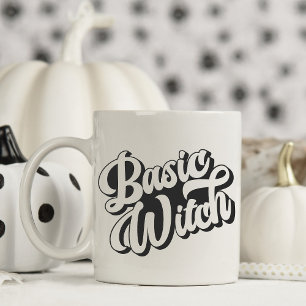 Basic Witch Retro Style Mug