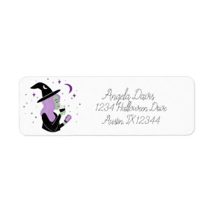 Basic Witch return address Label