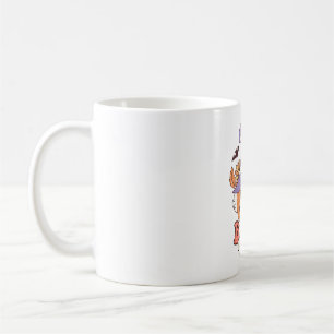 Basic Witch Spooky Season Halloween Groovy Retro Coffee Mug