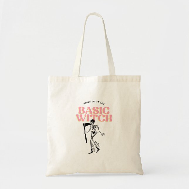 Basic Witch Tote Bag (Front)