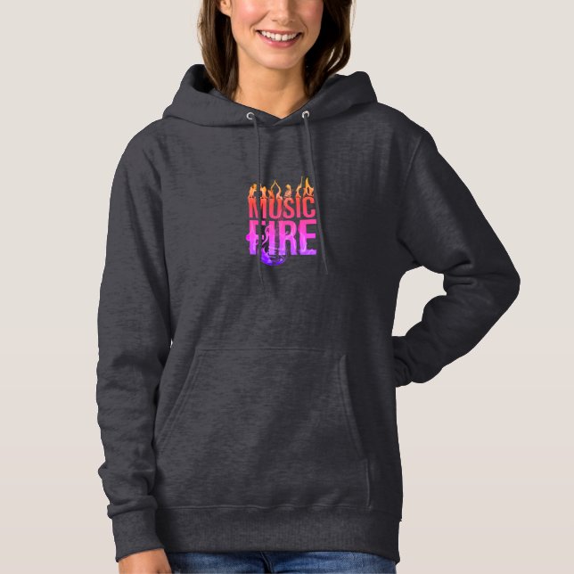 Basic Woman's Hooded Sugar Hoodie (Front)