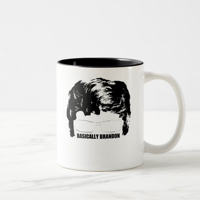 Basically Brandon Logo Mug (Right)