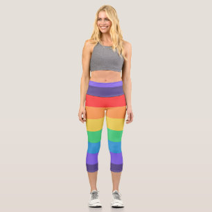 Basically Rainbow Capri Leggings
