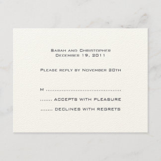 Basics :: Anthracite :: Response Card