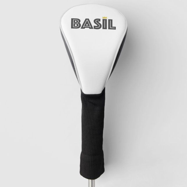Basil Golf Head Cover (Front)