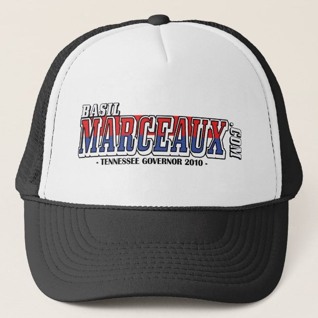 Basil Marceaux.com official CAMPAIGN HAT (Front)