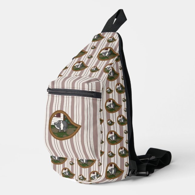 Basil the Pig Sling Bag (Right Corner)