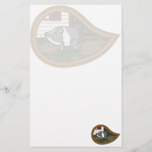 Basil the Pig Stationery