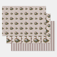 Basil the Pot-Bellied Pig Wrapping Paper Set