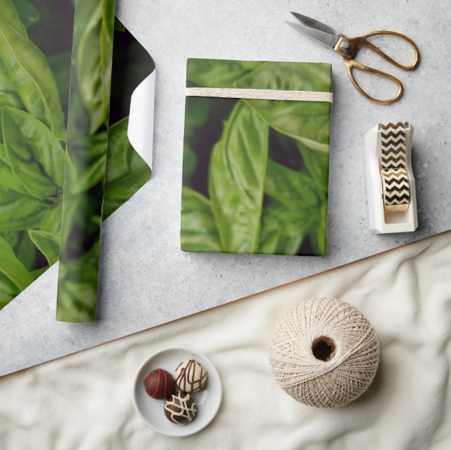 Basil Wrapping Paper (Crafts)