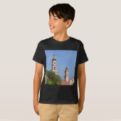 Basilica at Menton in France T-Shirt (Front Full)