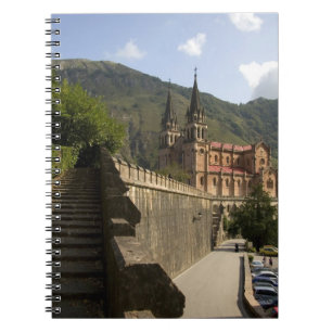 Basilica de Covadonga, northwestern Spain. Notebook