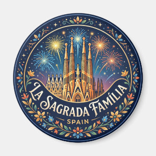 Basílica de la Sagrada Família Spain Magnet