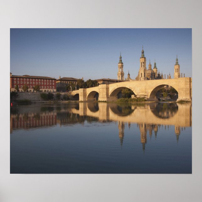 Basilica de Nuestra Senora de Pilar Poster (Front)
