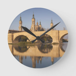 Basilica de Nuestra Senora de Pilar Round Clock