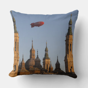 Basilica de Nuestra Senora de Pilar, sunset Cushion