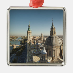 Basilica de Nuestra Senora del Pilar 2 Metal Ornament