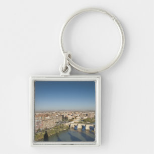 Basilica de Nuestra Senora del Pilar Key Ring