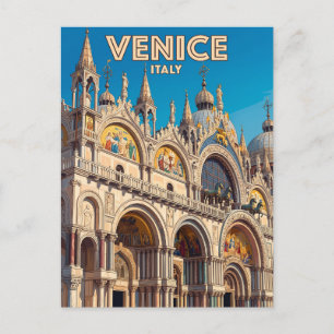 Basilica di San Marco Italy Postcard