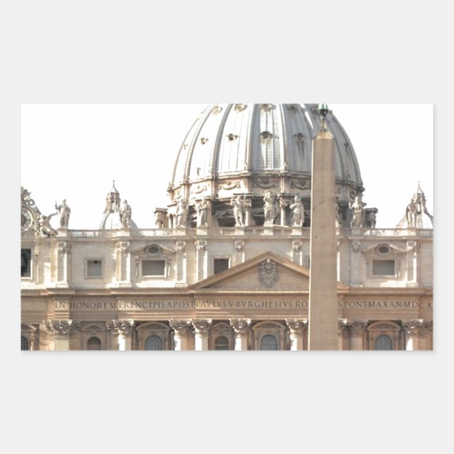 Basilica di San Pietro Rectangular Sticker (Front)