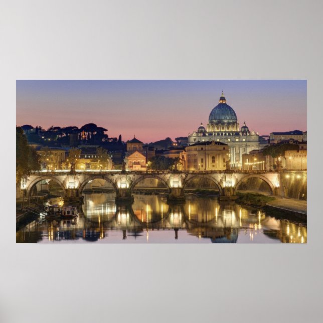 Basilica di San Pietro Roma Italia Poster (Front)