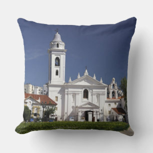 Basilica Nuestra Senora del Pilar in Recoleta Cushion