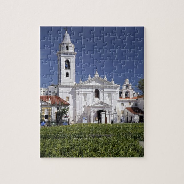 Basilica Nuestra Senora del Pilar in Recoleta Jigsaw Puzzle (Vertical)